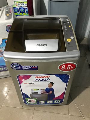 0967193326 - Máy giặt sanyo 8,5kg lồng nghiêng nguyên bản 100%
