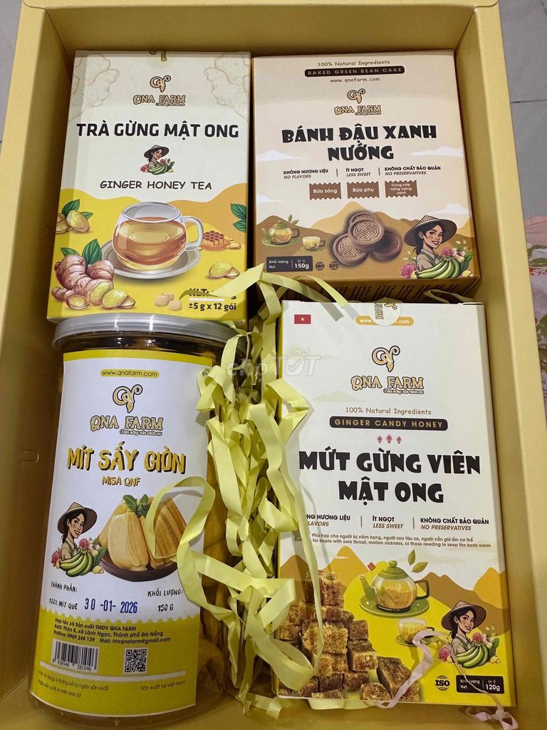 bánh mứt , trà gừng, mít sấy khô. Mua bán Đồ ăn, thực phẩm và các loại khác tại Quận Tân Bình Tp Hồ Chí Minh được đăng bởi Tên chưa cung cấp hình 1