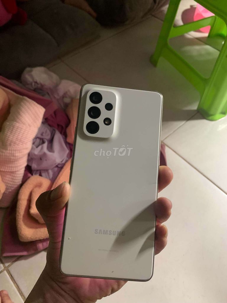 Samsung Galaxy A53 5G Trắng Đã sử dụng. Mua bán Điện thoại tại Quận Tân Phú Tp Hồ Chí Minh được đăng bởi Bi Na hình 1