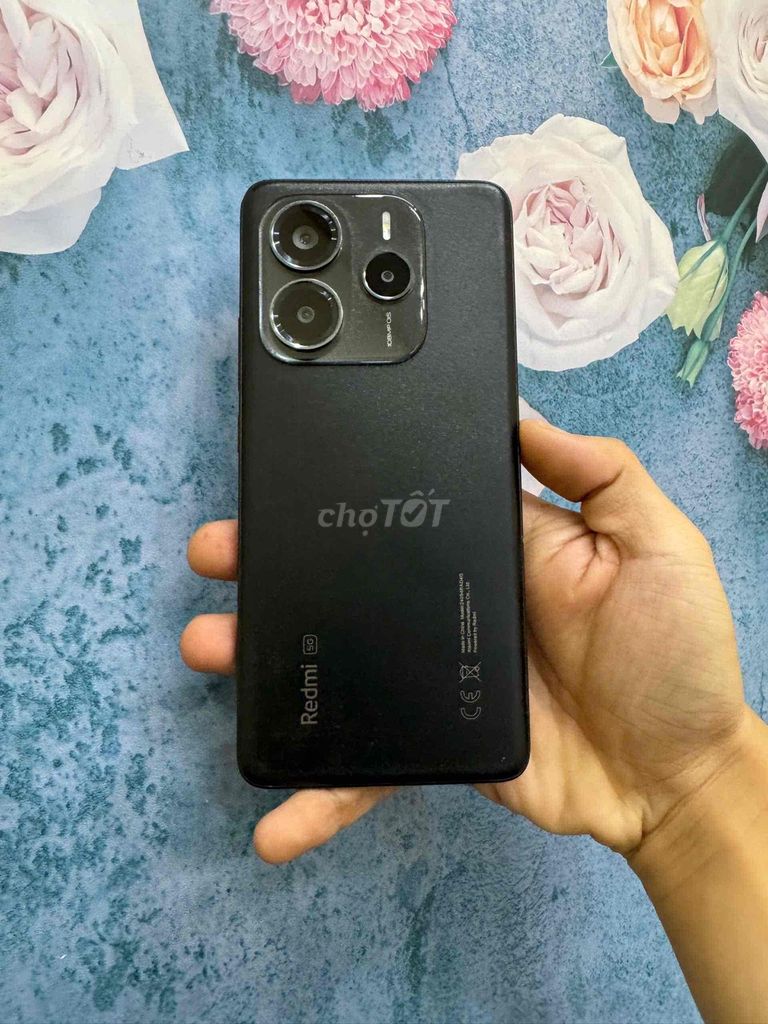 Xiaomi Redmi Note 14 5G 8GB/256GB Đen BH 6th. Mua bán Điện thoại tại Quận Thanh Khê Đà Nẵng được đăng bởi Bèo Mobile Store hình 1