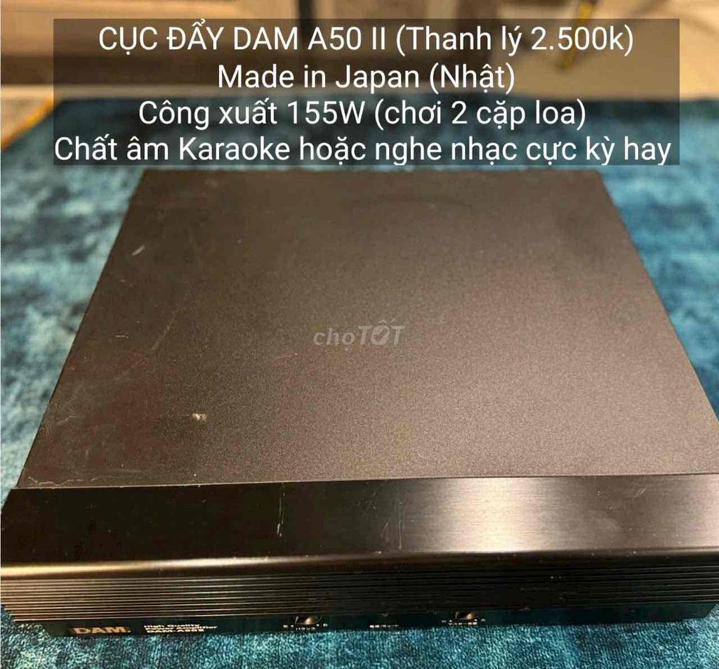 Cục Đẩy DAM A50 II Made In Japan Hàng Bãi Còn Zin