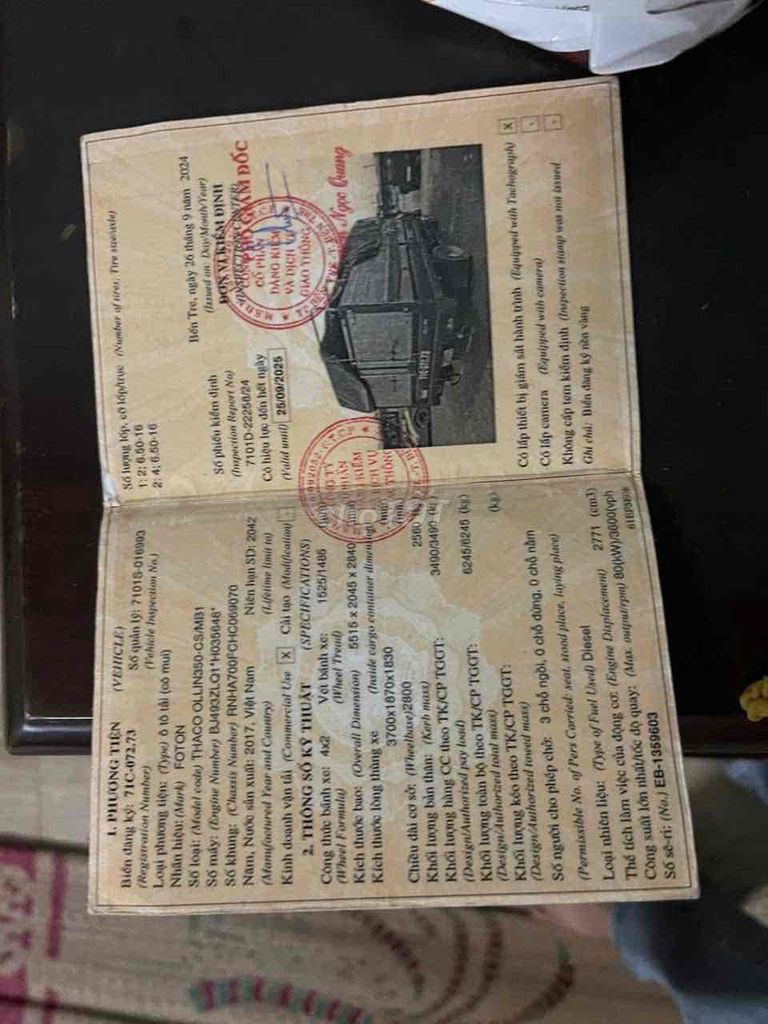 cần bán olin 3t45 đời 2017 có máy lạnh chay 16v. Mua bán Xe tải, xe ben tại Thành phố Buôn Ma Thuột Đắk Lắk được đăng bởi phạm khánh hâu hình 4