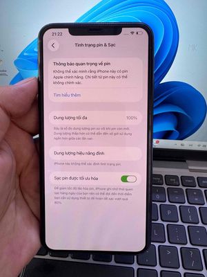 Apple iPhone 11 Pro Max 256GB Xanh 100%