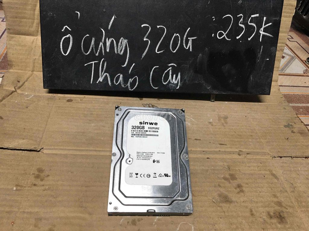 Ổ cứng HDD Sinwe 320GB. Mua bán Linh kiện (RAM, Card...) tại Thị xã Duy Tiên Hà Nam được đăng bởi hinh dieu linh hình 1