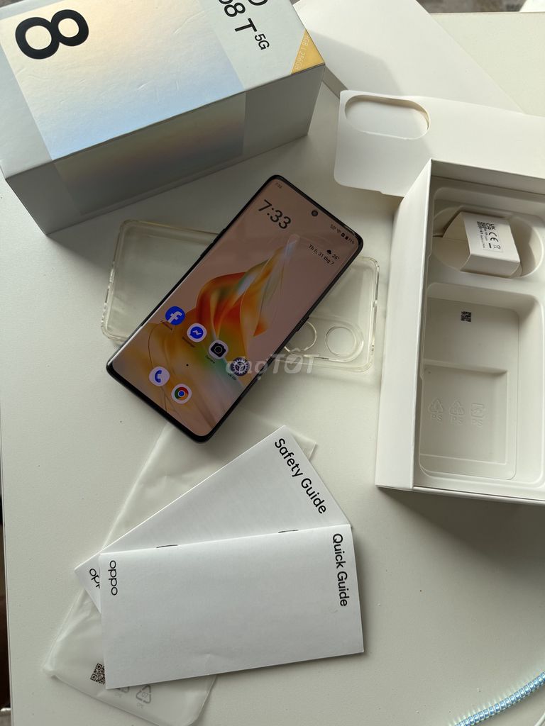 OPPO Reno8 T 5G 108MP 8+8gb/256gb Quốc tế, zin all. Mua bán Điện thoại tại Quận Hà Đông Hà Nội được đăng bởi Trần Lan Anh hình 1