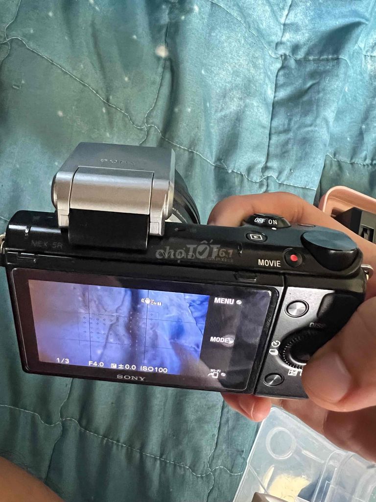 Sony nex 5r full phụ kiện pin sạc thẻ nhớ kèm flas. Mua bán Máy ảnh, Máy quay tại Thành phố Tuy Hòa Phú Yên được đăng bởi Ngô Dương hình 1