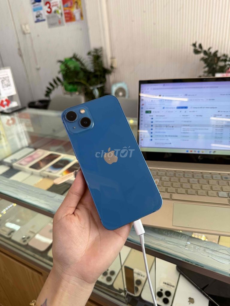 Ip 13 256Gb blu quấc tế