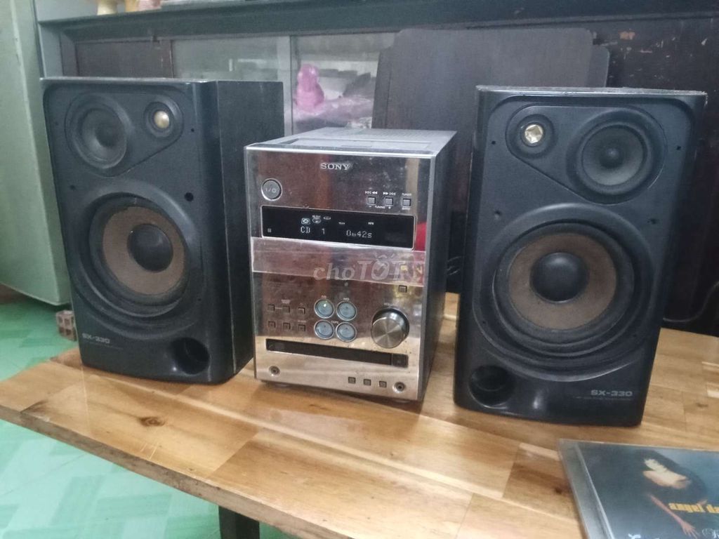 cục SONY hát CD ' Aux - loa aiwa nghe hay Đ100v