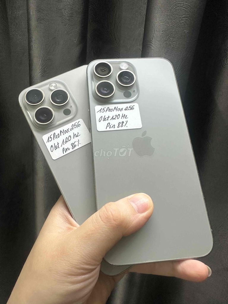 15 Pro Max 256GB Titan tự nhiên. Mua bán Điện thoại tại Quận Long Biên Hà Nội được đăng bởi hồ mạnh hiếu hình 1