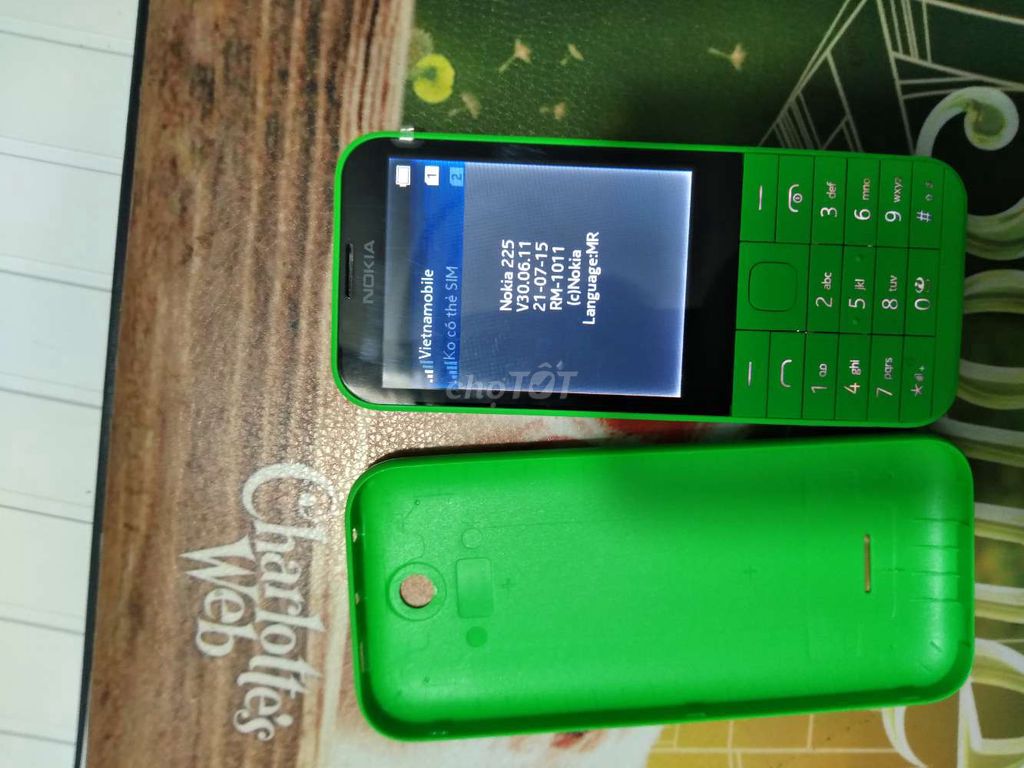 0967715515 - Nokia phổ thông 225 Xanh lá
