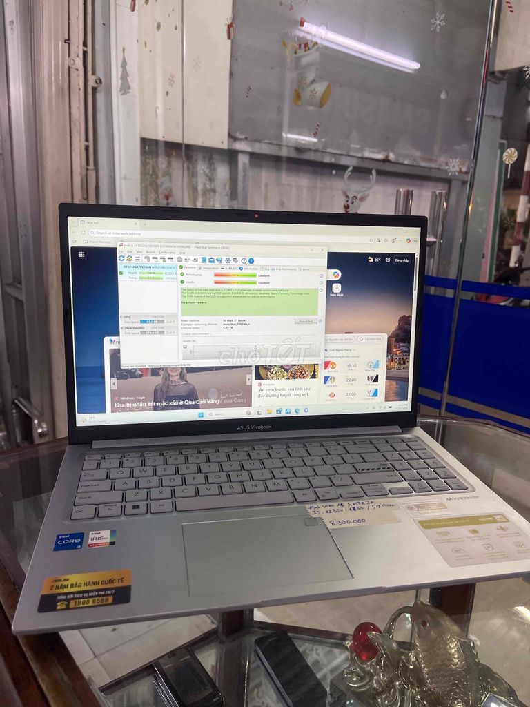 Asus X1504Z i5-1235U 16GB/512GB Bạc. Mua bán Laptop tại Quận Ninh Kiều Cần Thơ được đăng bởi Cầm Đồ Anh Quý hình 1