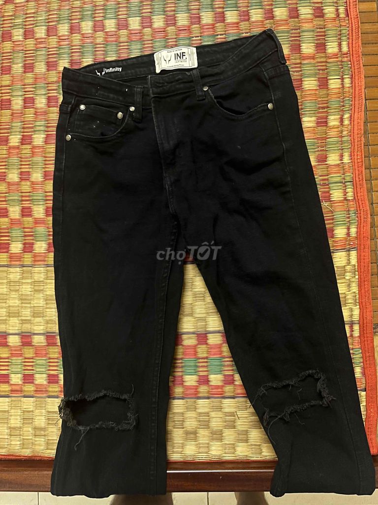 Quần jean nam rách gối. Mua bán Quần áo tại Quận 8 Tp Hồ Chí Minh được đăng bởi Nhật Quang hình 1