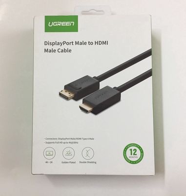 Cáp Displayport to HDMI chính hãng Ugreen 10202 2m. Mua bán Linh kiện (RAM, Card...) tại Quận Lê Chân Hải Phòng được đăng bởi An Vũ Khang Computer