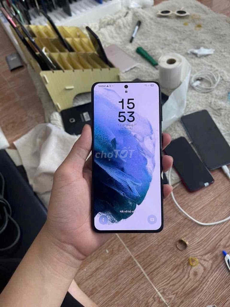 ss s21+ 5g,8/128,full vân, hỗ trợ 5g,có nfc. Mua bán Điện thoại tại Thành phố Thủ Dầu Một Bình Dương được đăng bởi Phước Mobile hình 1