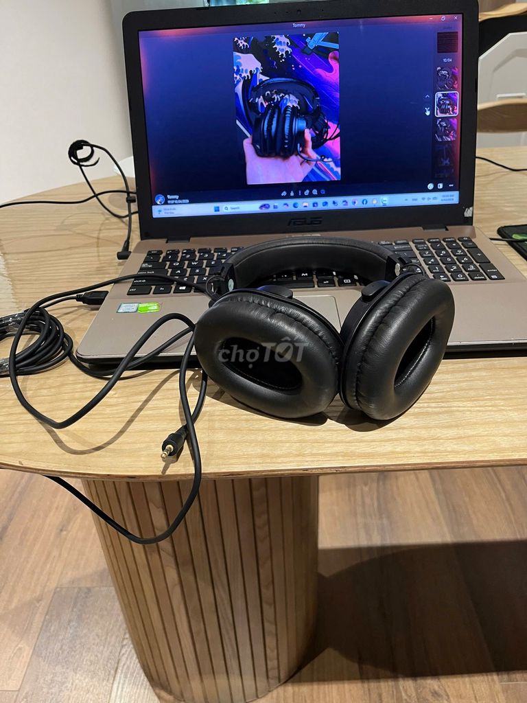 Tai nghe Audio-Technica ATH-M20X Đen Đã dùng. Mua bán Tivi, Âm thanh tại Quận Hoàn Kiếm Hà Nội được đăng bởi Duong Nguyen Tuong hình 1