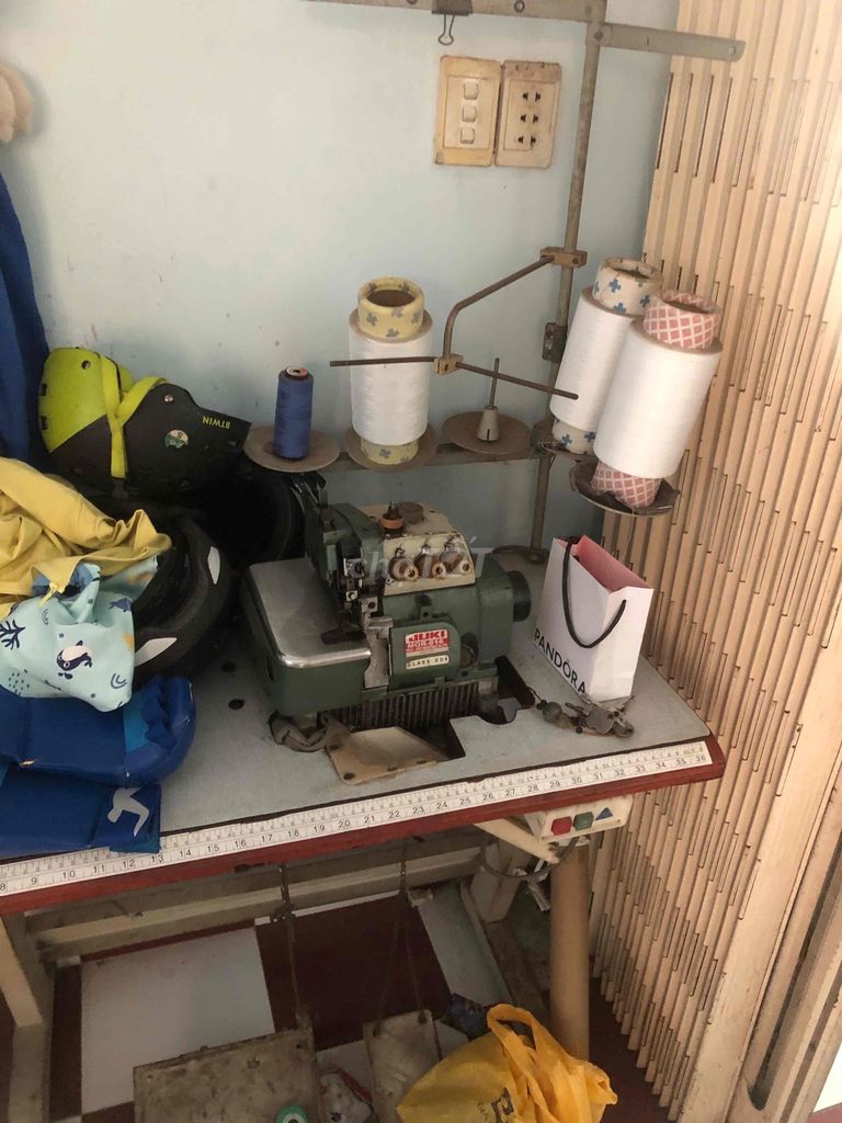 Máy may công nghiệp Juki Trắng ngà vắt sổ. Mua bán Đồ chuyên dụng, Giống nuôi trồng tại Huyện Hóc Môn Tp Hồ Chí Minh được đăng bởi Huynhlinh hình 1
