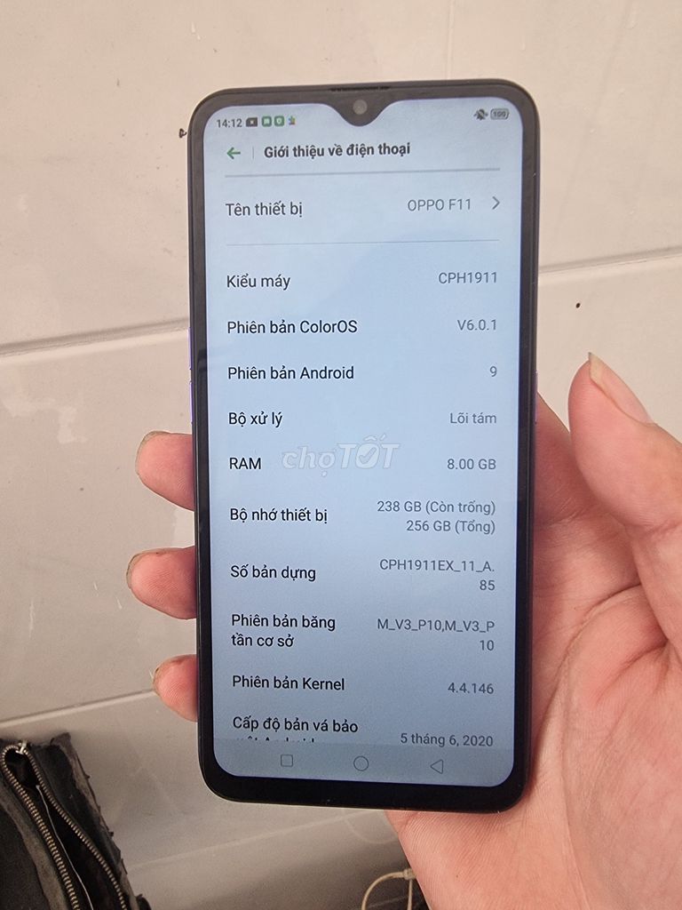 Oppo f11 đẹp dùng ok 8/256. Mua bán Điện thoại tại Quận Hải Châu Đà Nẵng được đăng bởi Minh hình 3