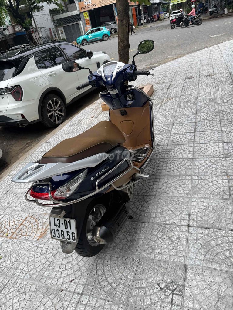 Honda Lead, синий, документы владельца, номер 43