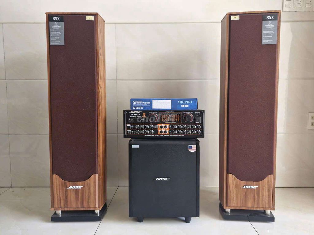 Dàn karaoke Bose Bluetooth Nâu, Đen Mới 98%. Mua bán Tivi, Âm thanh tại Quận 12 Tp Hồ Chí Minh được đăng bởi Anh Long hình 1