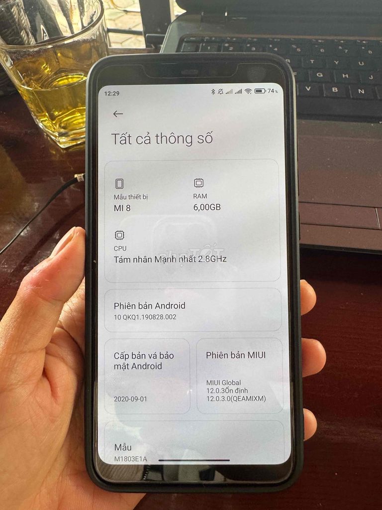 Xiaomi Mi8 6/128gb