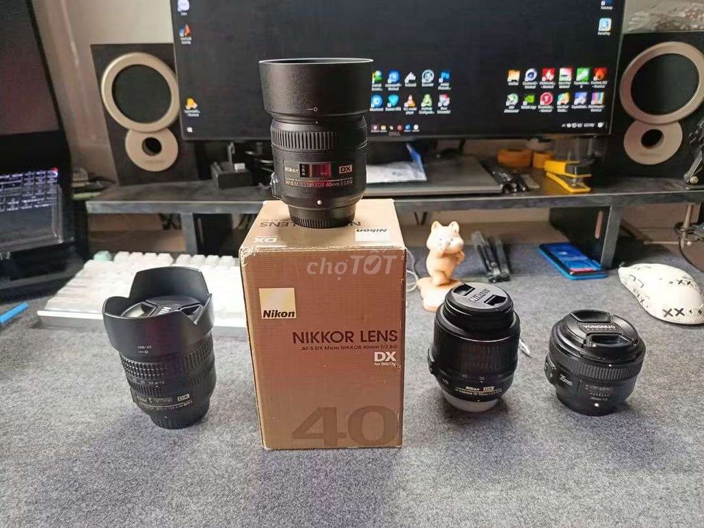Cần Bán ít lens nikon . Mua bán Máy ảnh, Máy quay tại Thành phố Phúc Yên Vĩnh Phúc được đăng bởi BILL hình 1