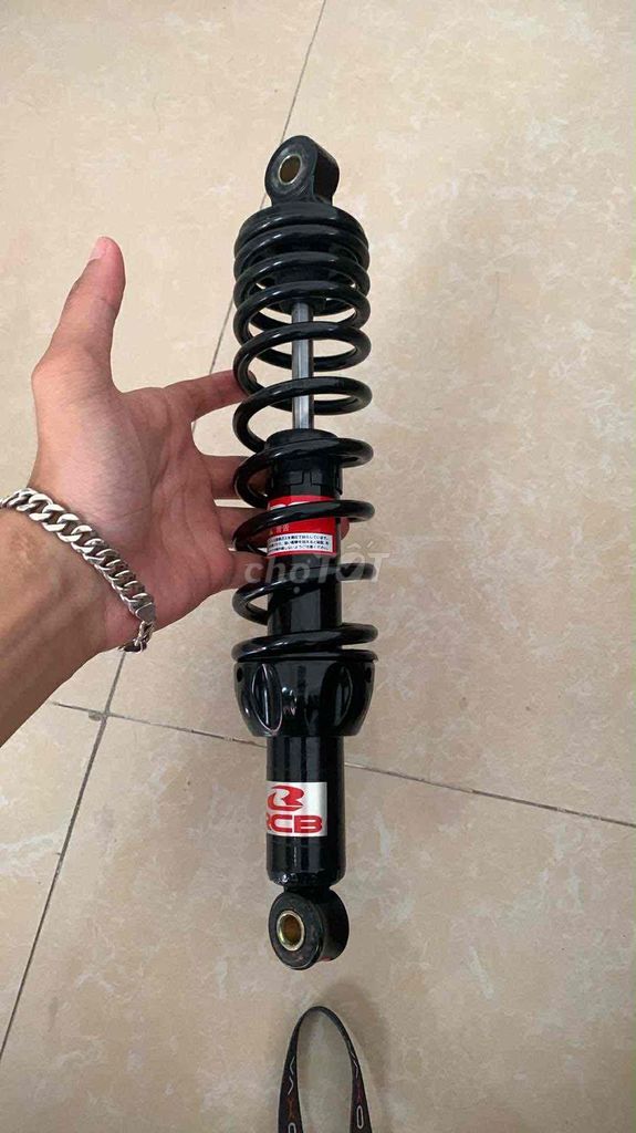 Phuộc xe máy RCB A2 Đen 330mm. Mua bán Phụ tùng xe tại Quận Bắc Từ Liêm Hà Nội được đăng bởi Minh Quang hình 2