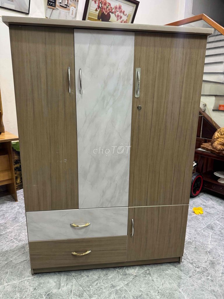 Tủ quần áo Chinhuei Nhựa 3 cánh 1m6. Mua bán Tủ, kệ gia đình tại Quận Liên Chiểu Đà Nẵng được đăng bởi hoàng vỹ hình 1