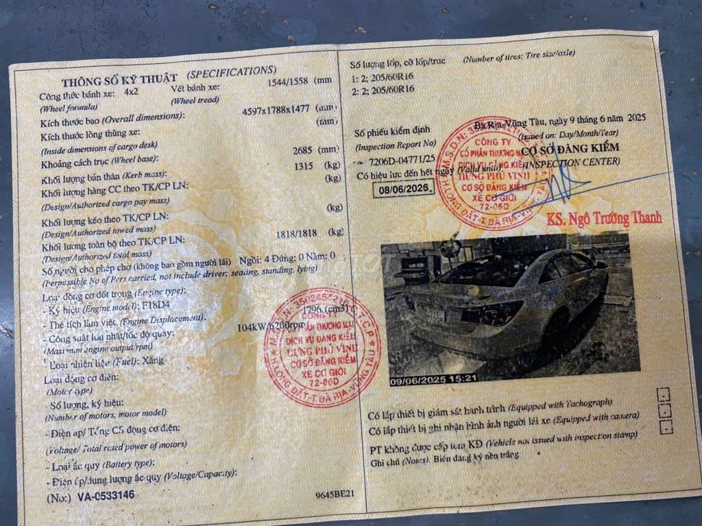 Chevrolet Cruze 2010 LTZ 1.8, số tự động. Mua bán Ô tô tại Quận 7 Tp Hồ Chí Minh được đăng bởi Gia Lam hình 7