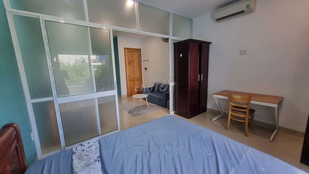 căn hộ 1pn nằm khu phố Tây gần chợ Bắc Mỹ An cho thuê lâu dài