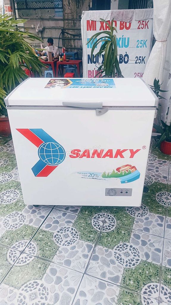 Tủ đông Sanaky 220lit zin đẹp. Mua bán Tủ lạnh tại Quận Bình Tân Tp Hồ Chí Minh được đăng bởi Nguyễn Duy Quang hình 2