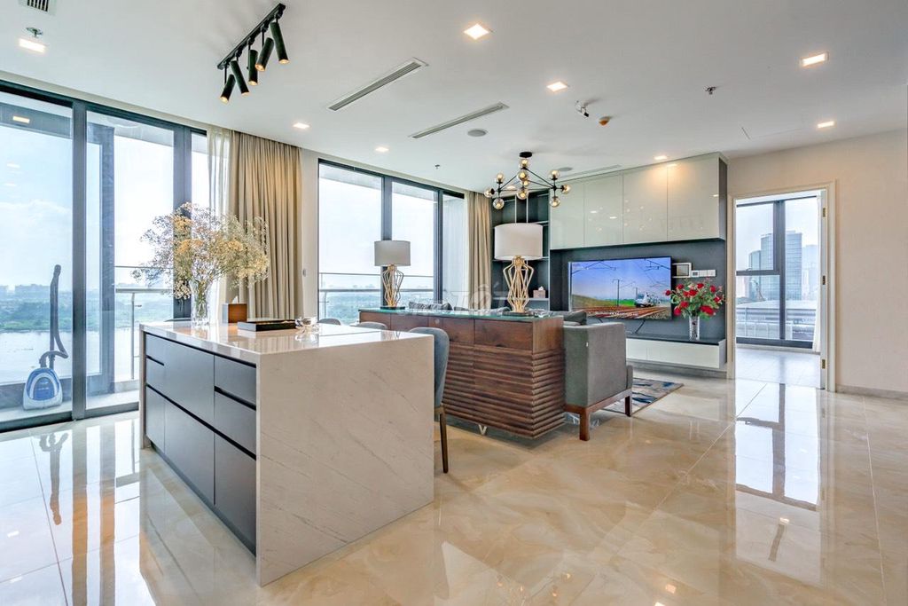 Апартаменты 52м² в комплексе Vinhomes Golden River Bason