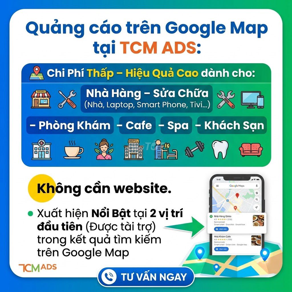 Quảng cáo Google Maps Trọn Gói. Dịch vụ tại Quận 12 Tp Hồ Chí Minh được đăng bởi Cảnh Thư hình 1