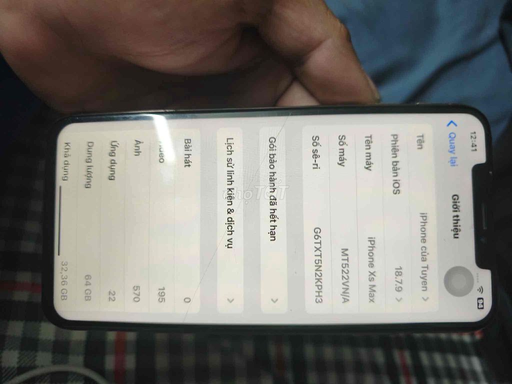 Apple iPhone XS Max 64GB Vàng. Mua bán Điện thoại tại Quận Cẩm Lệ Đà Nẵng được đăng bởi long hình 1