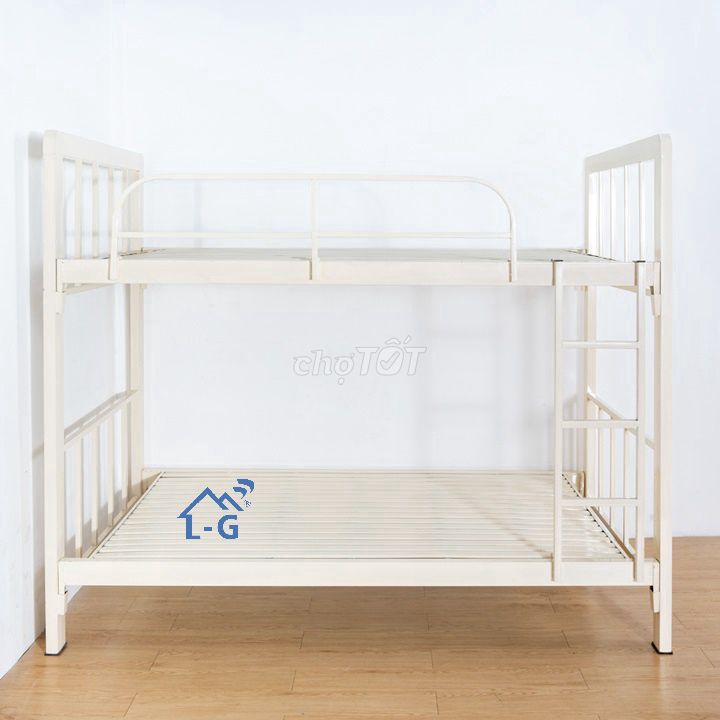 Giường tầng Sắt hộp 4x8-GIƯỜNG TẦNG SẮT=GIƯỜNG SẮT. Mua bán Giường, chăn ga gối nệm tại Thị xã Phú Mỹ Bà Rịa - Vũng Tàu được đăng bởi Nội thất Quang Hùng hình 1