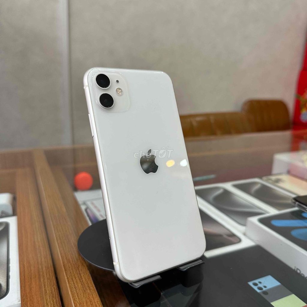 iPhone 11 trắng đẹp giá hssv kèm trả góp 0đ