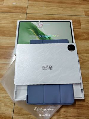 Honor Magic Pad 2 8/256 màn Oled 144hz chíp 8sgen3. Mua bán Máy tính bảng tại Quận Hoàng Mai Hà Nội được đăng bởi Mạnh Ka