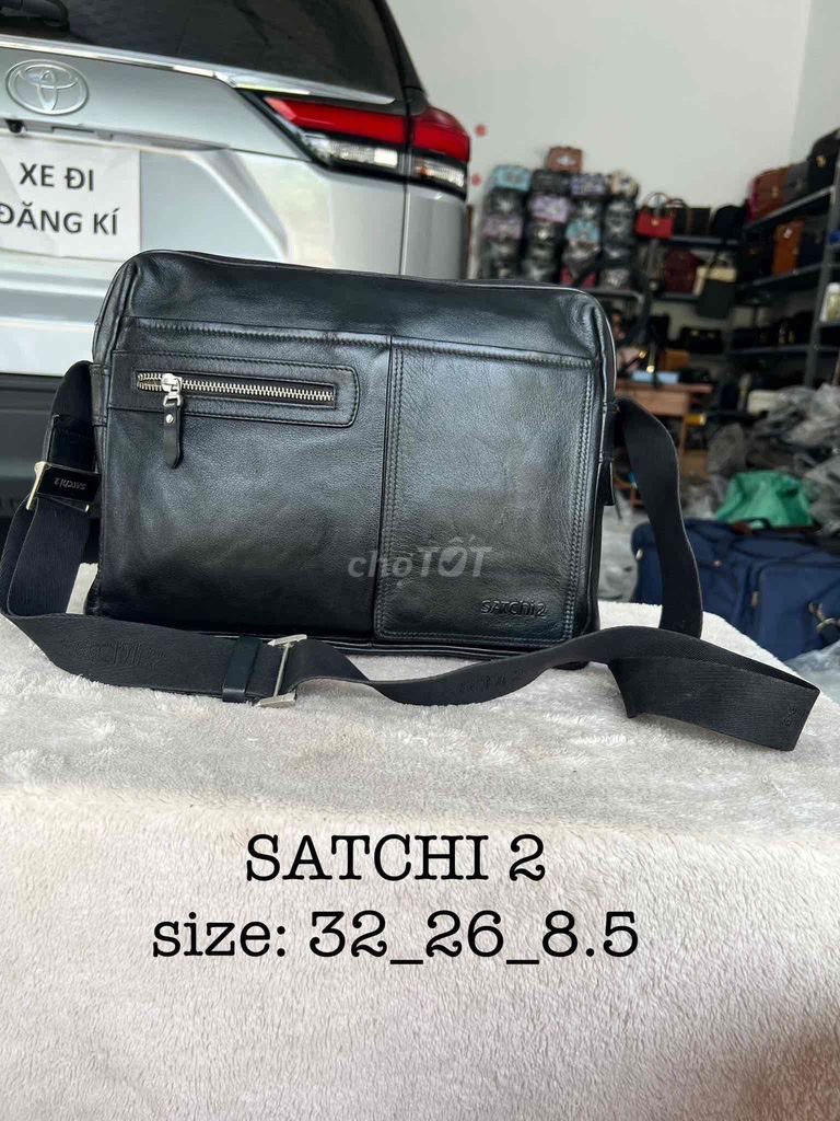 đeo chéo SATCHI 2 size 32x26x8.5