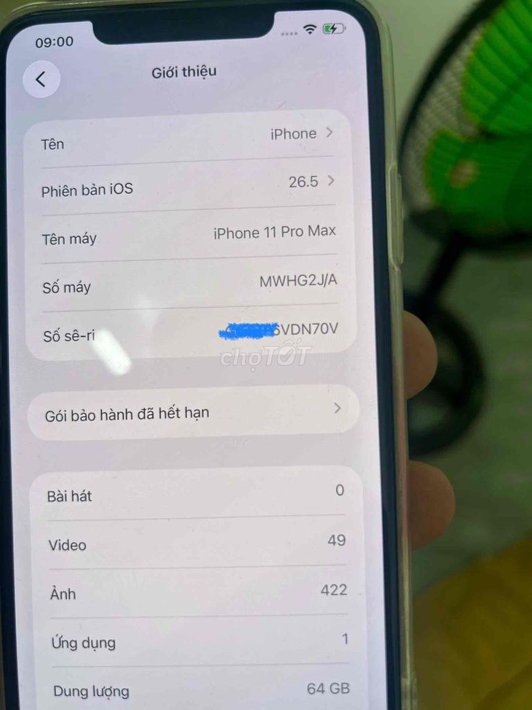Apple iPhone 11 Pro Max 64GB Vàng. Mua bán Điện thoại tại Thành phố Buôn Ma Thuột Đắk Lắk được đăng bởi Phạm Long hình 1