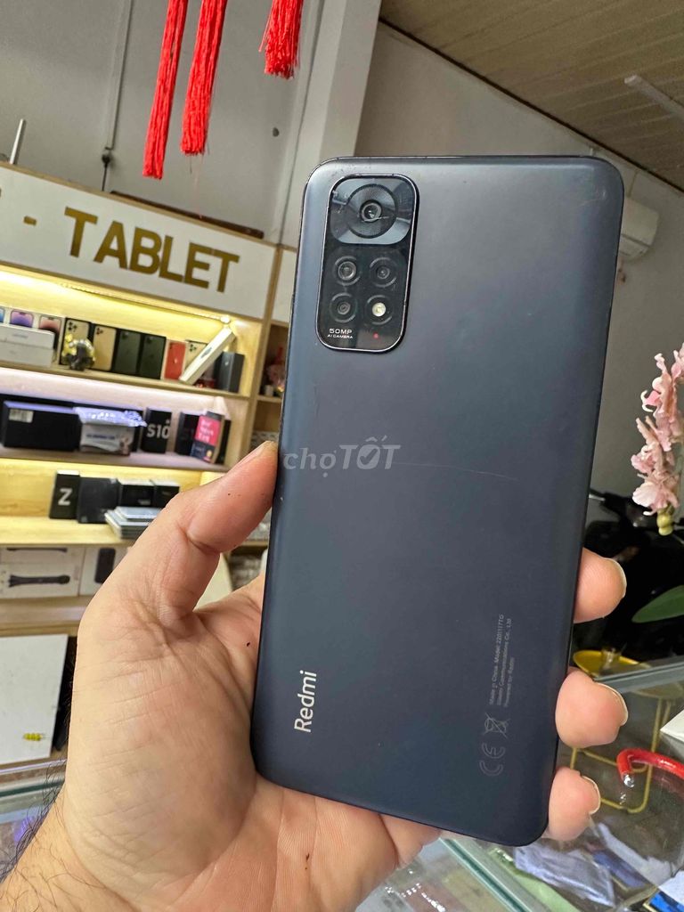 Xiaomi Redmi Note 11 4GB/128GB Đen. Mua bán Điện thoại tại Thành phố Long Xuyên An Giang được đăng bởi TL Mobile hình 1