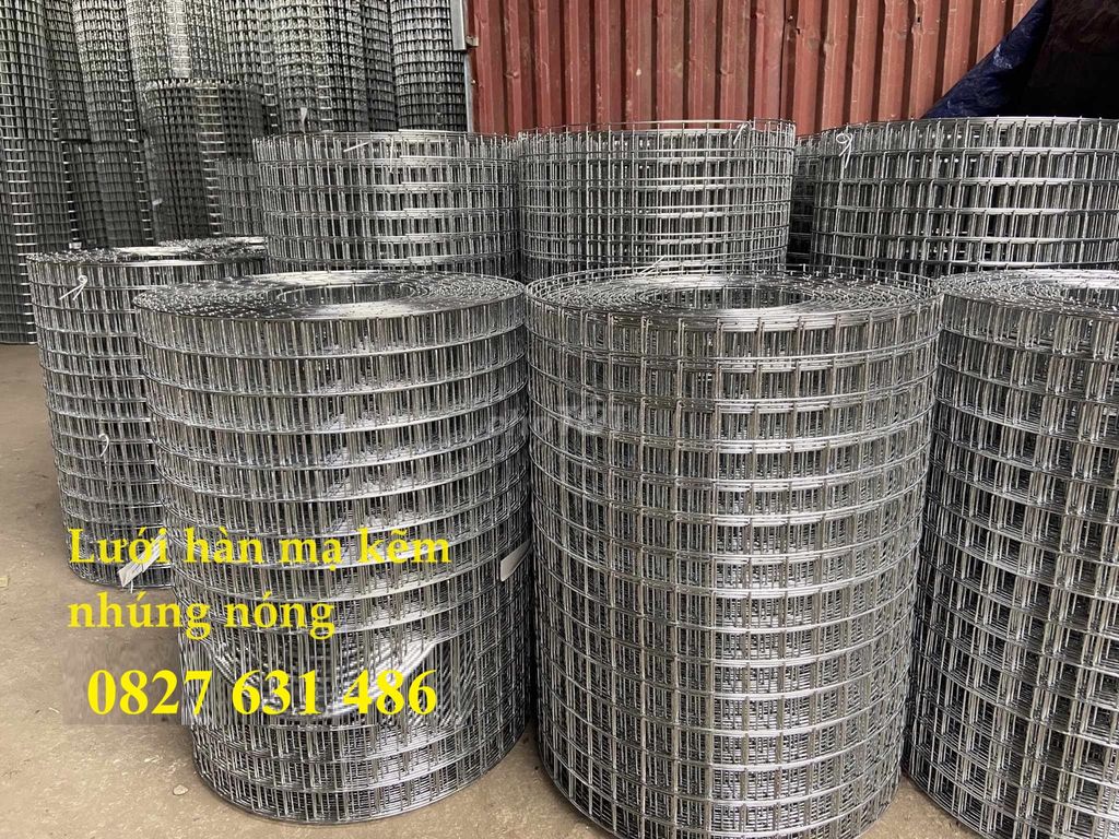 Lưới thép hàn mạ kẽm D2 20x20, Lưới hàn D3 50x100. Mua bán Đồ chuyên dụng, Giống nuôi trồng tại Thành phố Bắc Ninh Bắc Ninh được đăng bởi BẮC HÀ hình 1