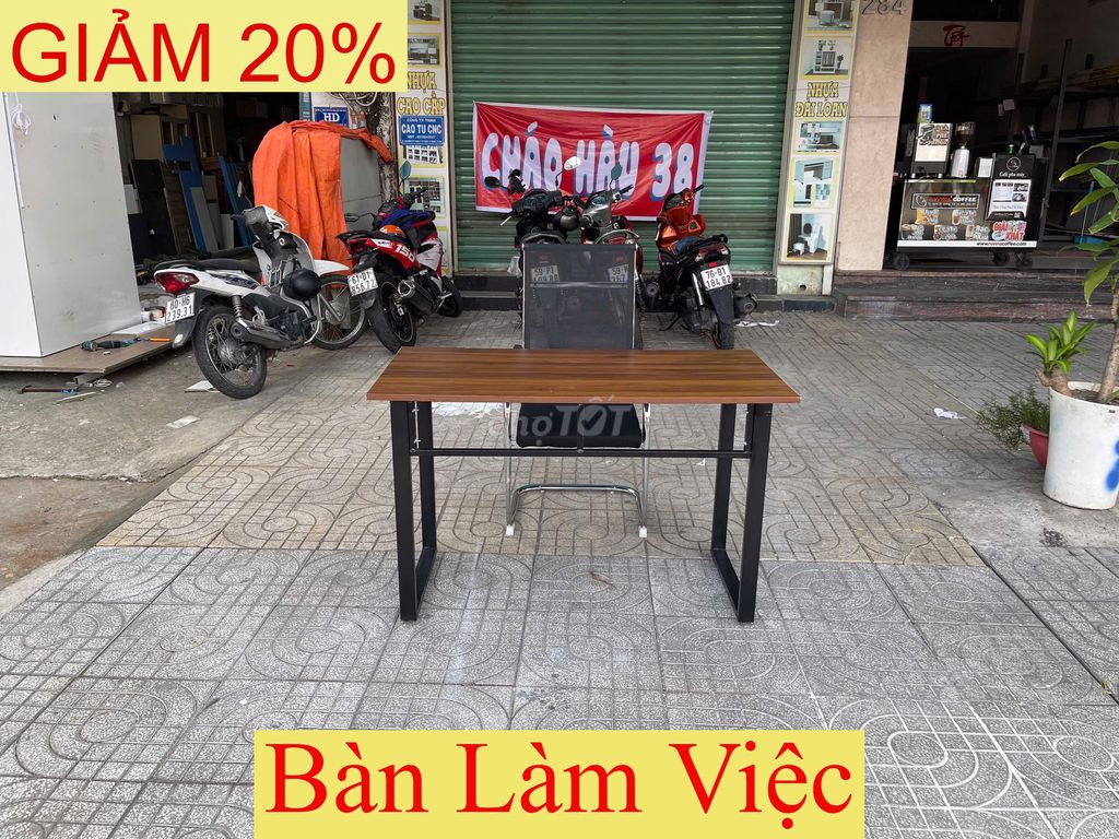 Bàn làm việc# Bàn làm việc#Bàn làm việc#Bàn 1m2_8. Mua bán Đồ dùng văn phòng tại Quận 11 Tp Hồ Chí Minh được đăng bởi TỔNG KHO THANH LÝ hình 1