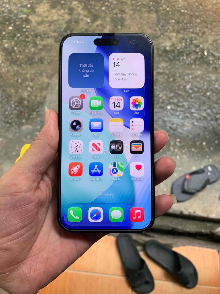 iphone 15 plus , đen, 128gb zin áp màn zin mới 98%. Mua bán Điện thoại tại Quận Cầu Giấy Hà Nội được đăng bởi Quang ERiC hình 1