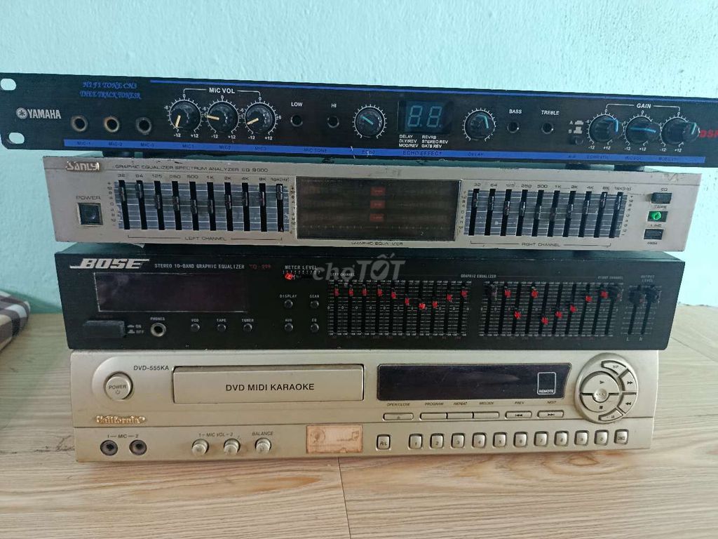 thanh lý tất cả 04món đầu đĩa eq lọc và vang cơ. Mua bán Tivi, Âm thanh tại Quận Gò Vấp Tp Hồ Chí Minh được đăng bởi tài lộc hình 1