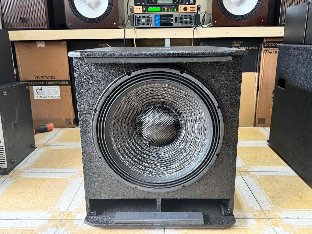 LOA SUB ĐIỆN 5 TẤC RCF MÀNG CARBON CHẠY 18 SÒ XỊN. Mua bán Tivi, Âm thanh tại Quận Tân Phú Tp Hồ Chí Minh được đăng bởi HOÀNG VŨ AUDIO hình 2