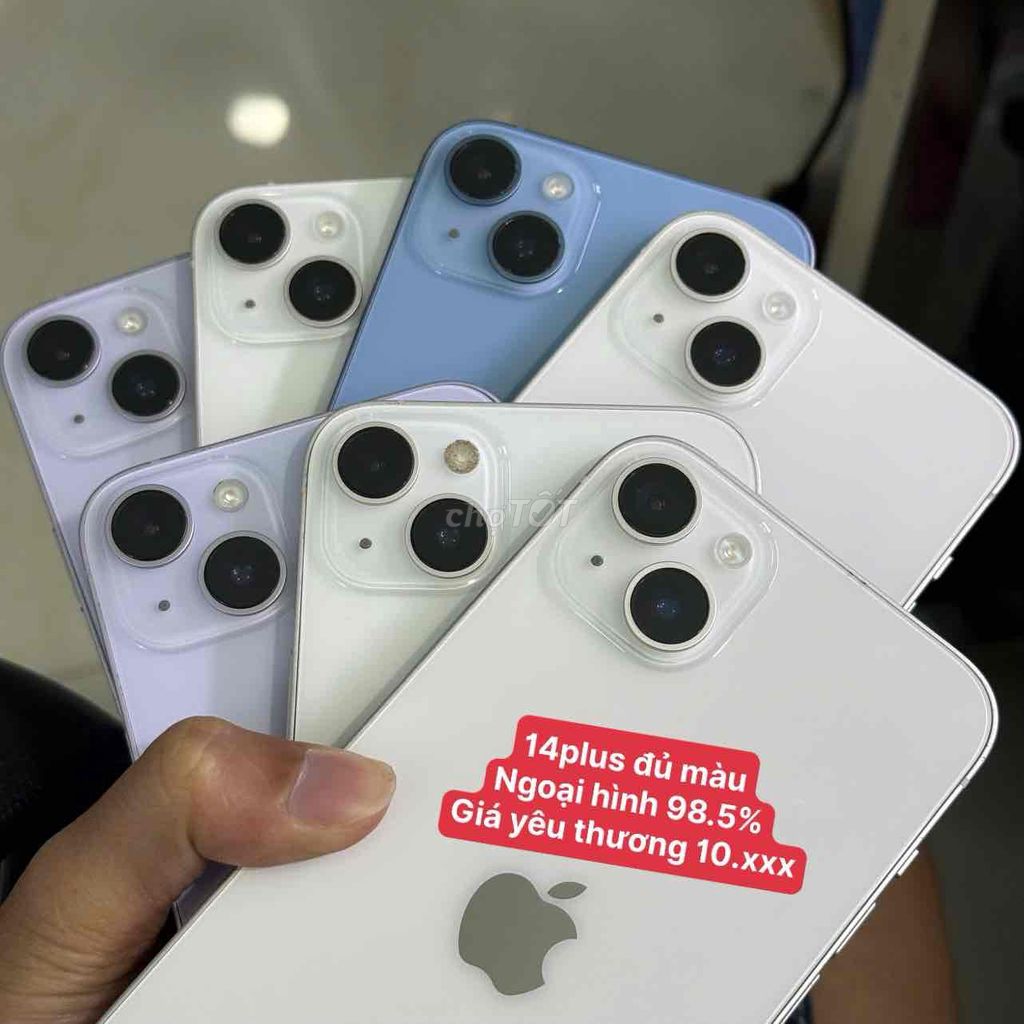 Apple iPhone 14 Plus 128GB Nhiều màu 98.5%. Mua bán Điện thoại tại Thành phố Quảng Ngãi Quảng Ngãi được đăng bởi Ben S Tore hình 1