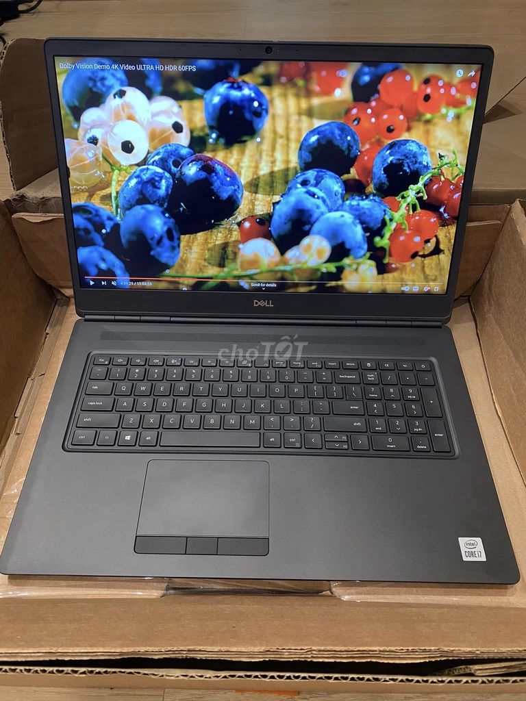 Dell Precision 7750 i7 10850H RTX 3000 Mỹ như mới