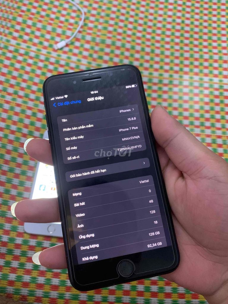 Apple iPhone 7 Plus 128GB. Mua bán Điện thoại tại Huyện Việt Yên Bắc Giang được đăng bởi Nông Tú hình 1
