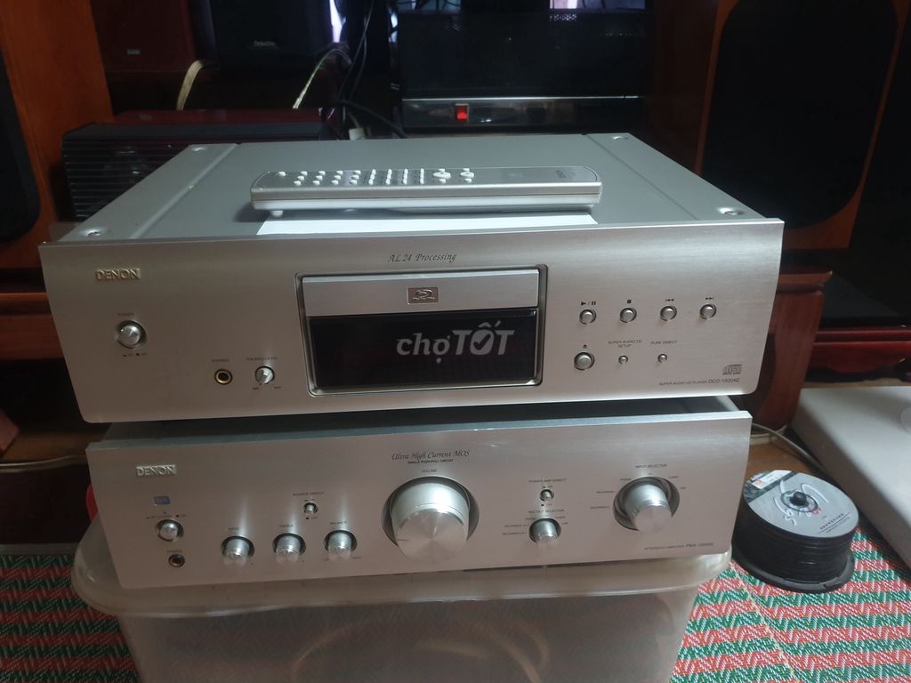 Đầu đĩa CD/Amply Denon 1500ae Super Audio Cd. Mua bán Tivi, Âm thanh tại Quận Đống Đa Hà Nội được đăng bởi Đào hải Đăng  hình 1