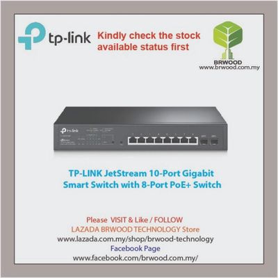 BỘ CHIA MẠNG TP-LINK TL-SG2210P 8 CỔNG POE + 2 SFP
