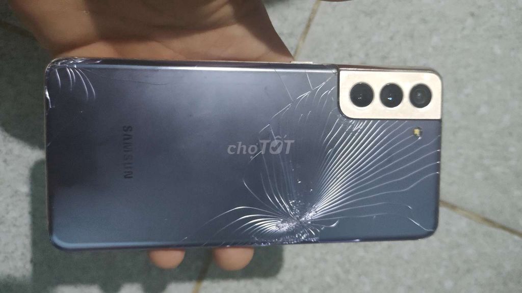 Samsung S21 Plus Tím màn sọc ko lên vs vỡ lưng . Mua bán Điện thoại tại Quận Bình Thuỷ Cần Thơ được đăng bởi cá vàng  hình 1